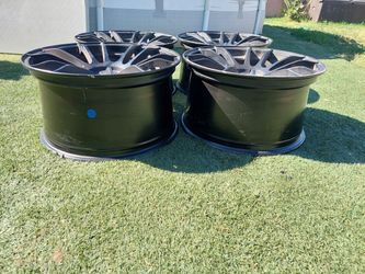 Avid 1 AV20 Matte Black Rims For Toyota Gt86, Subaru Frz, Scion Frs And Some oher Toyota 5 Lug