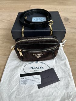 PRADA Purse Crossbody Waist Bag Fanny Belt