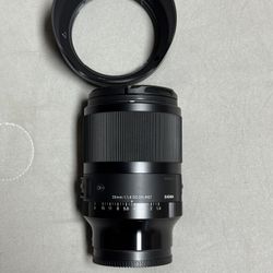Sigma 35mm f1.4 DG DN Sony E Mount Like New
