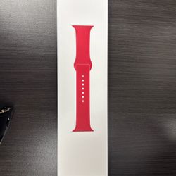 Red 41mm Apple Watch Sport Band 