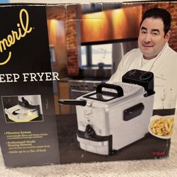 Tfal Emeril 1.1 Lb Deep Fryer, Included Filtration System