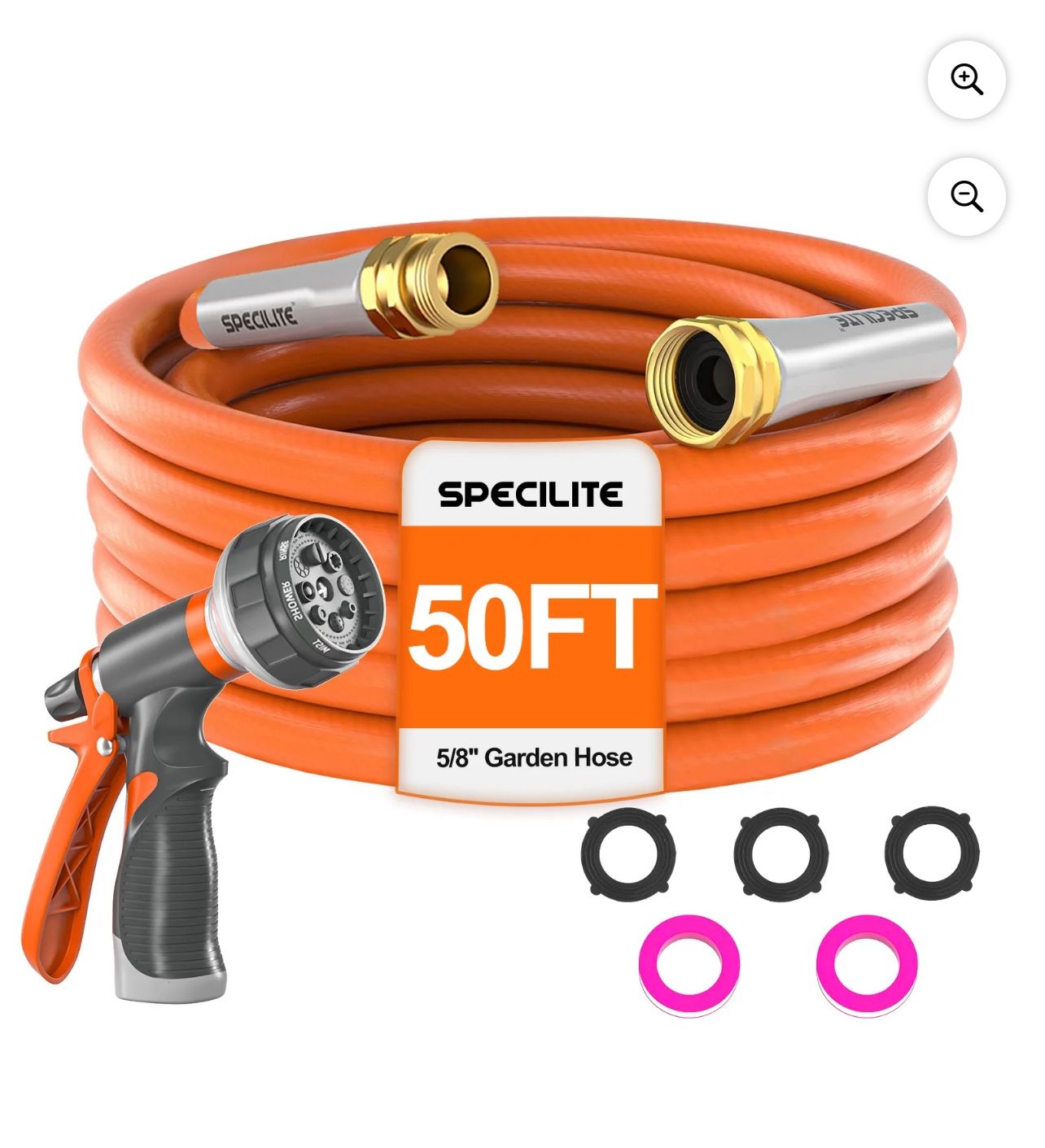 SPECILITE 5/8 in x 50 ft Heavy Duty Garden Hose