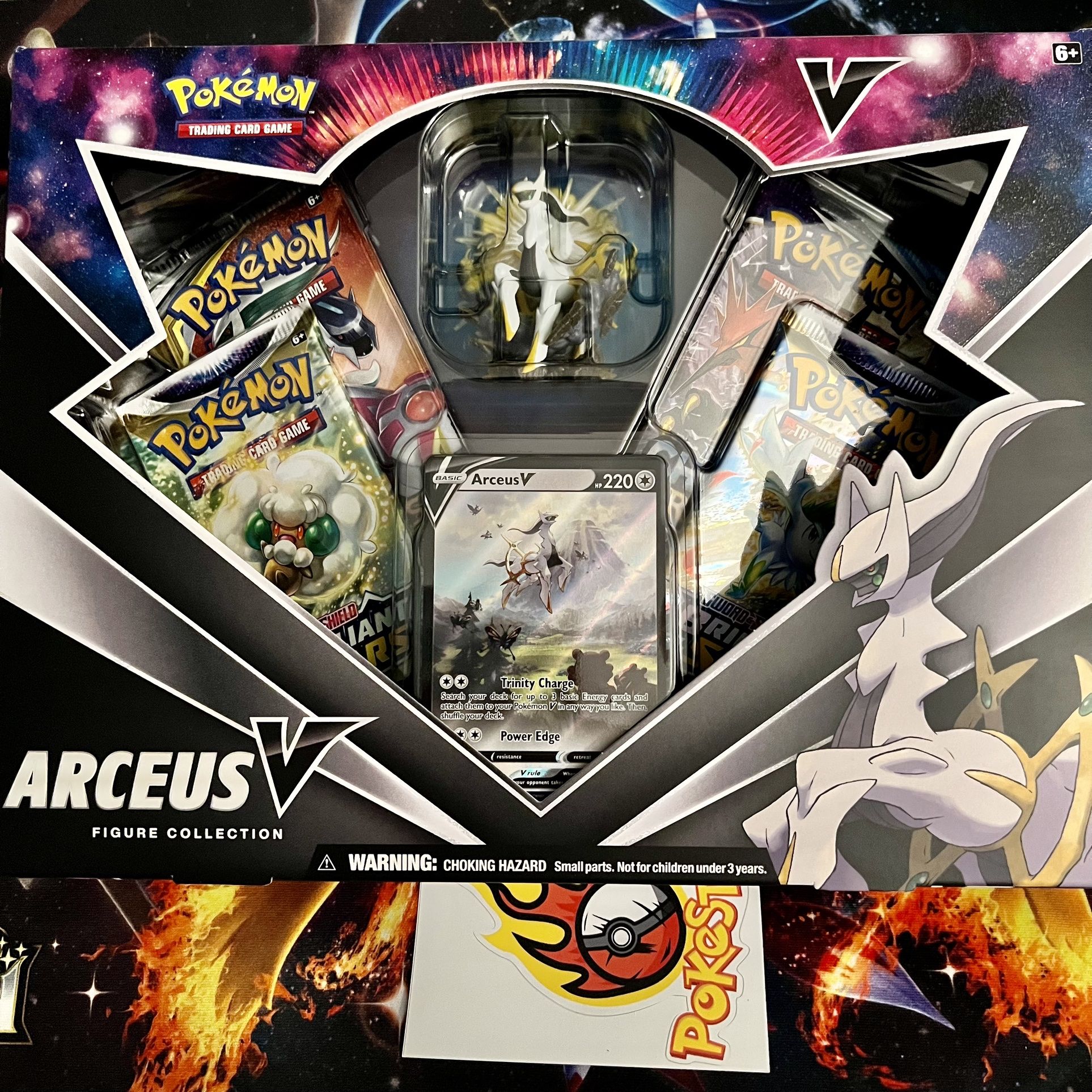 pokemon trading card game arceus v figure collection Box but instead lets you search your deck for up to 3 basic Energy cards and attach them to your Pokmon V in any way you like Pokmon TCG: Arceus V Figure