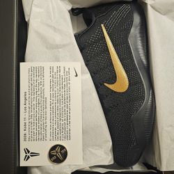 Nike Kobe 11 Protro Fade Of Black Size 11.5