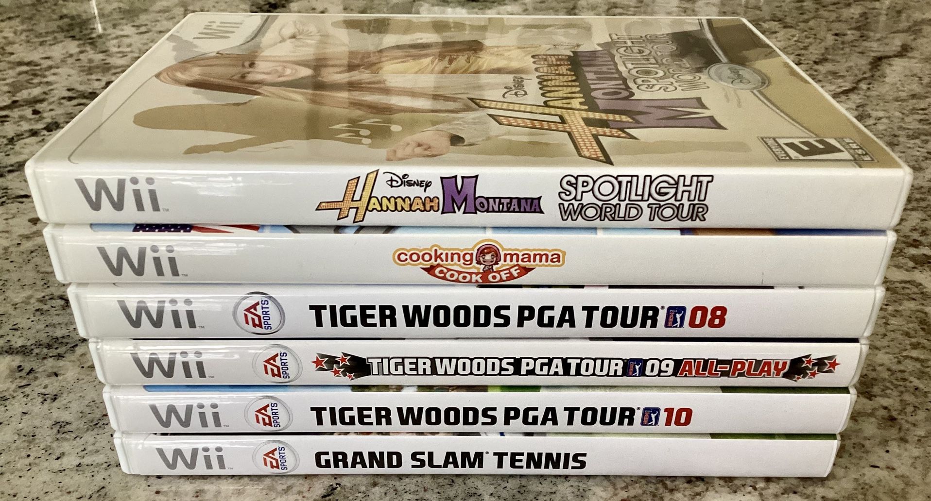 Nintendo Wii Bundle - Games and OEM Accessories