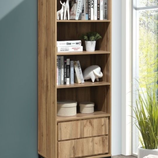 New‼️ 69 in. H Oak Book Shelves