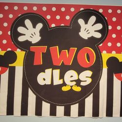 Mickey Mouse Birthday Banner