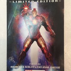Rare Signature Cover Marvel Ironman Promotional Limited Numbered Comic  GC