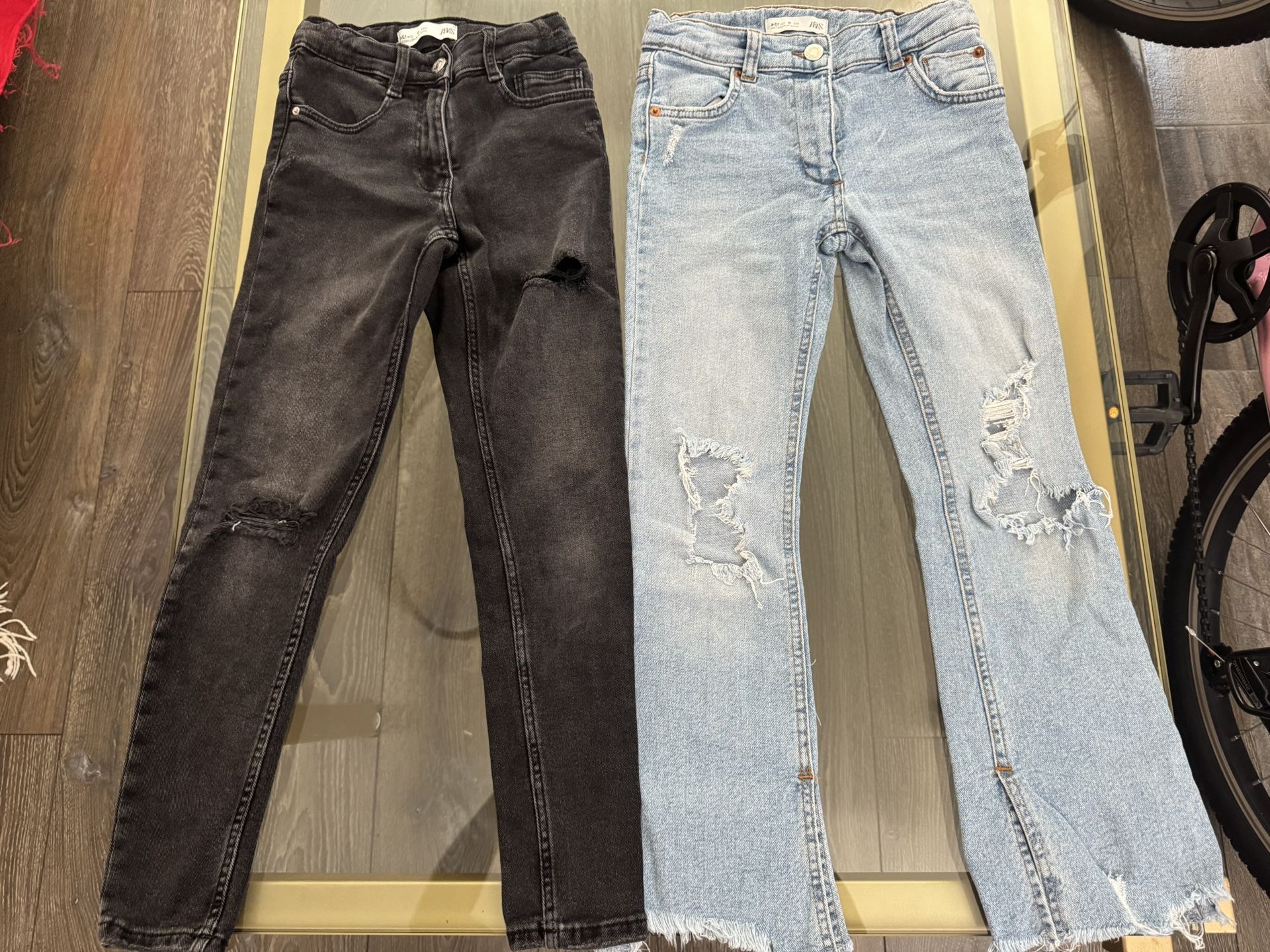 Zara girls jeans size 9