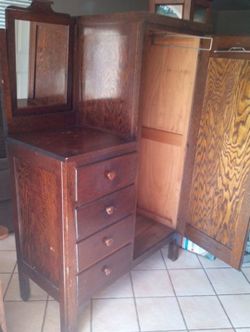 Closet Vanity Real Wood