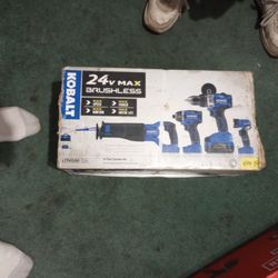 Kobalt 24 Volts Brushless  Kit 