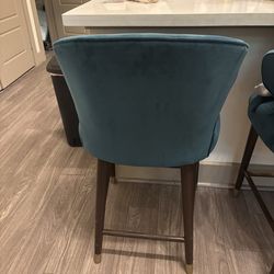Suede Bar Stools