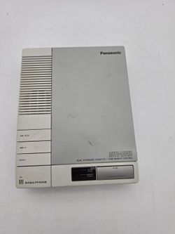 Panasonic KX-T1451 EASA-PHONE Dual Cassette Answering Machine Powers On Japan