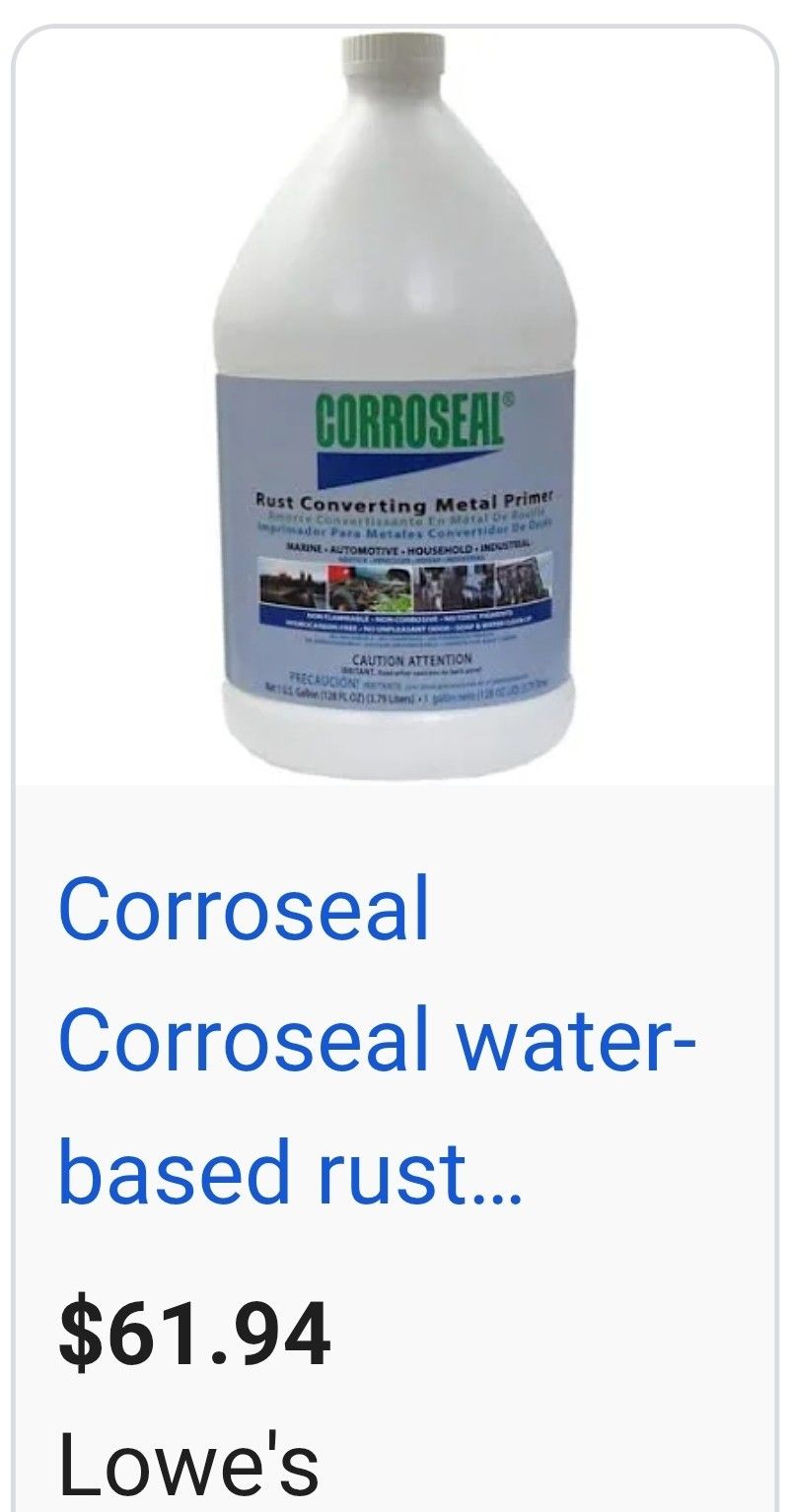 Corroseal Rust Converting Metal Primer 1Gal