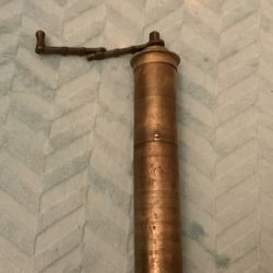 Antique  19c Brass Spice Grinder 