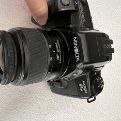 Film camera Minolta Maxim HTsi with lens Minolta 35-80mm