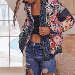 SMALL JOHNNY WAS Reversible LINDANA Down Parka