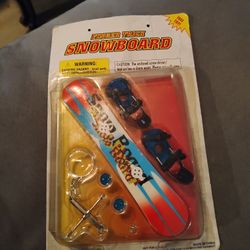 Finger Trick Snowboard