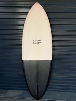 Panda single fin surfboard 5'10"