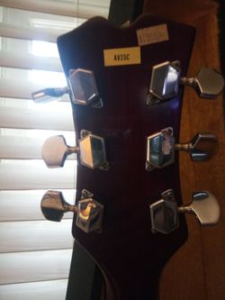 Antares flying v vintage electric guitar