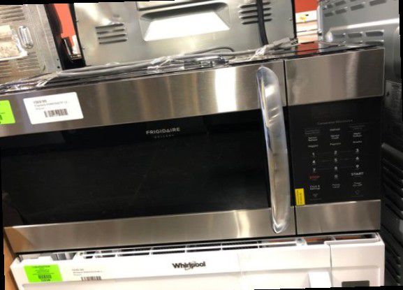 Brand New Frigidaire Gallery 1.5 cu. ft. Over the Range Convection Microwave in Smudge-Proof Stainless Steel