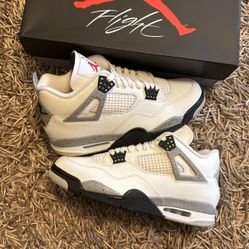 Jordan 4 Cement white size 11.5 new nike