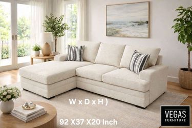L-Shape-Sectional Reversible Chaise