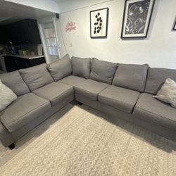 Grey Sectional Couch