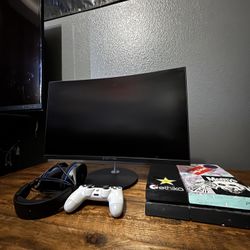 PS4 + Monitor Combo