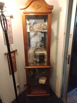 Beautiful curio cabinet free
