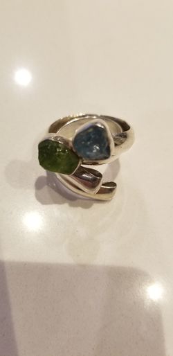 Lilly Barrack 925 Sterling Silver Ring - 7.75