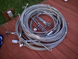 Stainless Steel Rigging From 47’ Catalina Sailboat