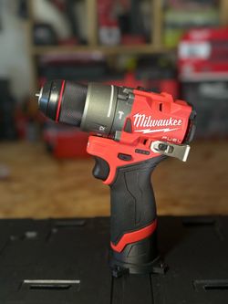 Milwaukee M12 FUEL 12V Lithium-lon Brushless Cordless 1/ 2 in. Hammer Drill (Tool-Only)