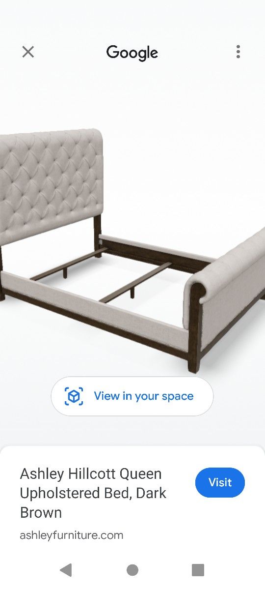 Queen Bed Frame & Box spring 