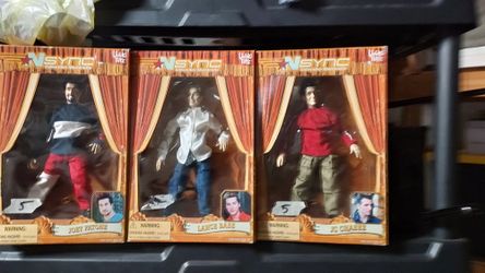 Vintage 2000 Living Toyz NSYNC Collectible Marionette Doll Set of 3 