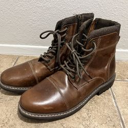 Men's Camden Leather Boots Size 10