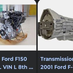 Motor Y Transmission 5.4 V8 Ford 2001 Jalando Bien 