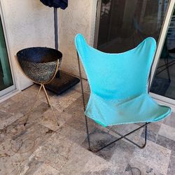 Mid Century Modern Knoll Butterfly Chair Original 50s 60s