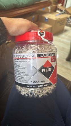 1/16 spacers