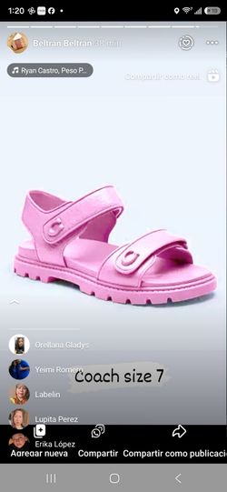 COACH NEW SIZE 7