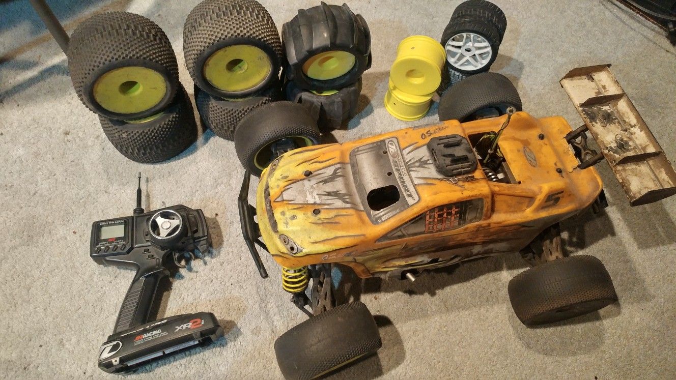 Team losi muggy rc nitro