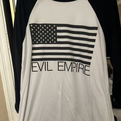 Rage Against The Machine Evil Empire Baseball Tee 