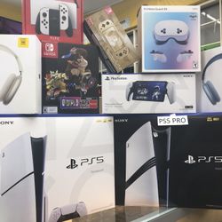 Ps5 Pro Xbox X Ps5 Disc Nintendo Switch New Sealed No Crdt Needed Pay Down Only