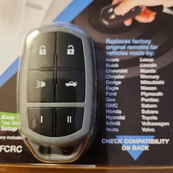 VOXX VUFCRC Factory Replacement Remote for 1989 to 2002 Vehicles