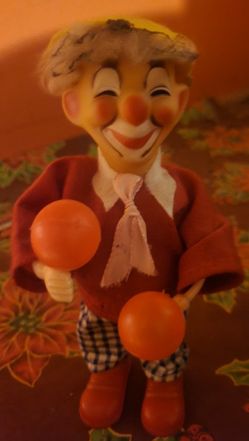 Vintage Wind Up Clown