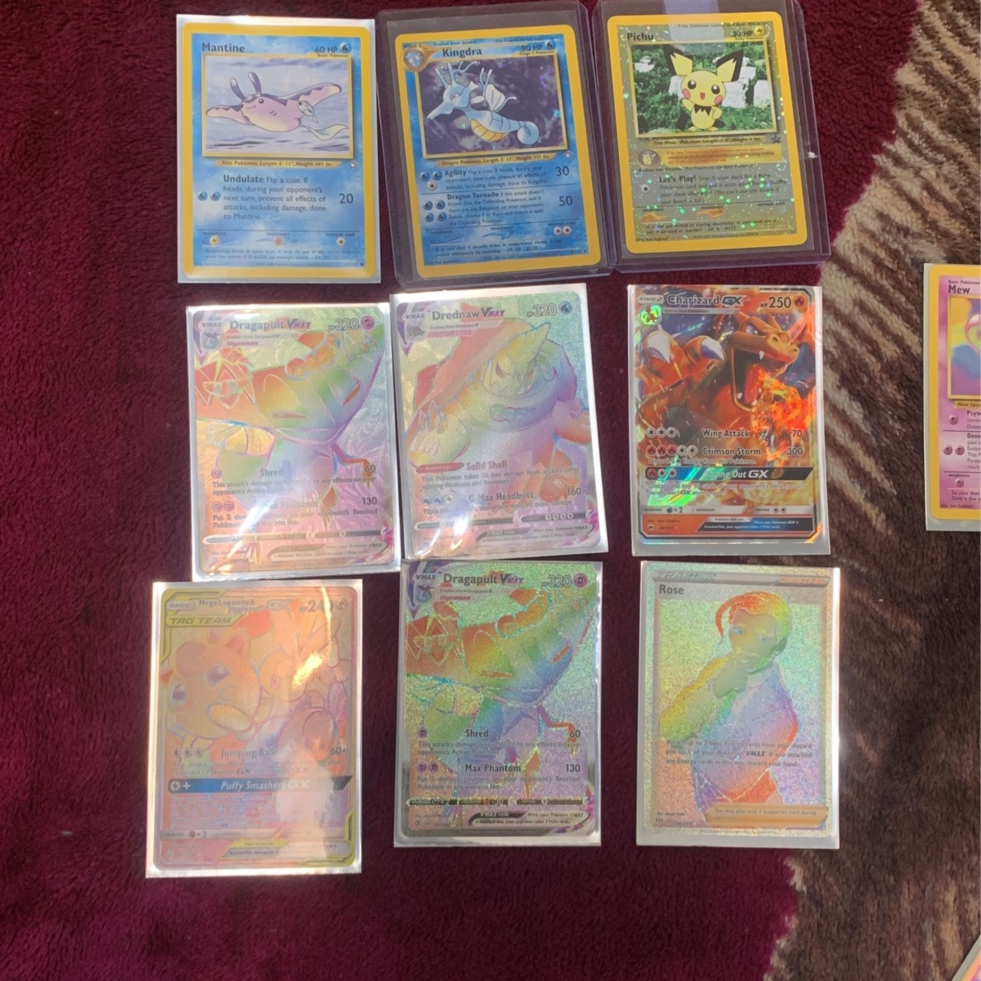 Pokémon Vmax,V,ex,base,ultra Rare,full Art,fossil,neo Genesis