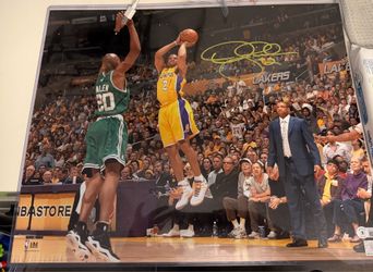 Derek Fisher lakers 16x20