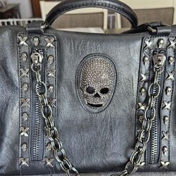 New With Tags Skull Handbag