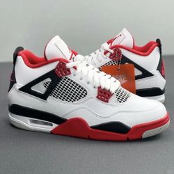 Jordan 4 Retro Fire Red 2020- Men’s Size 11
