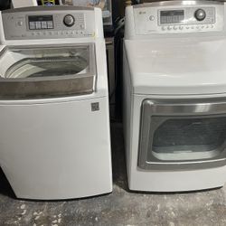 LG Washer Dryer Great Pair 10 Year Warranty From Manufactory 